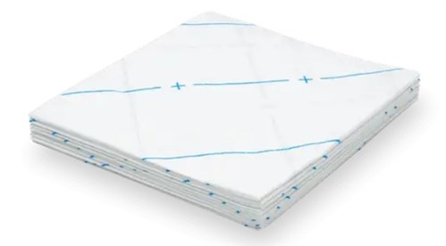 Tulp Disposable doek Hyginet 38x30cm blauw (6 x 50 stuks)